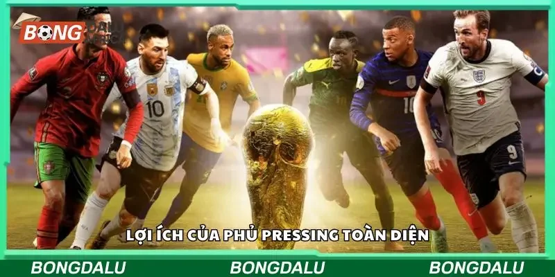 Toàn sân là chiến thuật phòng ngự theo kiểu chủ động gây áp lực