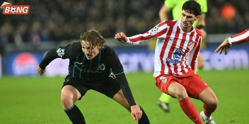 Phong độ cặp đấu Atlético de Madrid vs Club Brugge