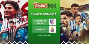 Tỷ Lệ Kèo Atlético De Madrid Vs Espanyol – La Liga, 22/02/2026